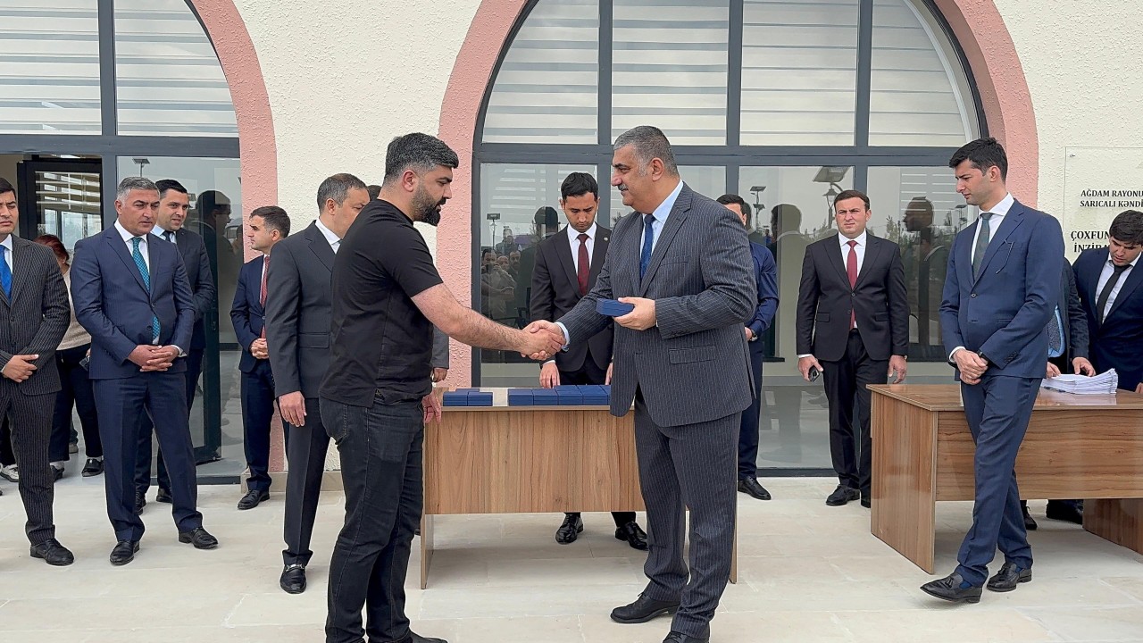 Köç karvanı Sarıcalı kəndinə çatıb - FOTOLAR (YENİLƏNİB)